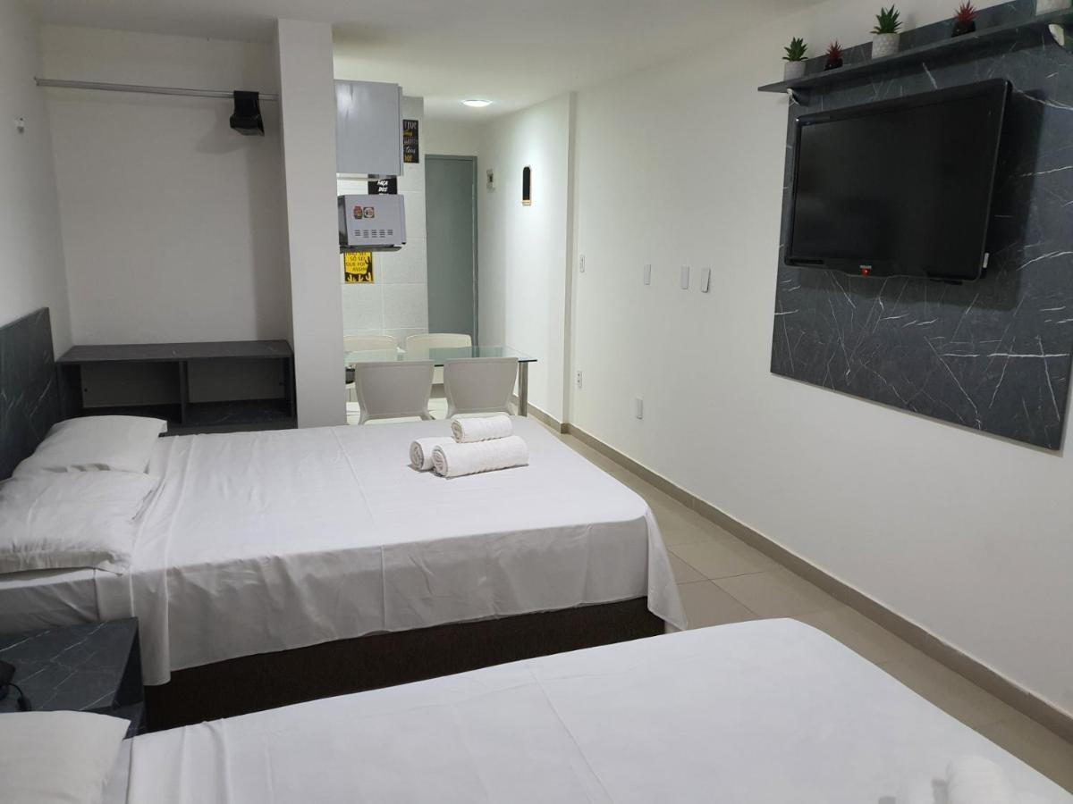 Flat 407 Praia De Intermares, Cabedelo/Joao Pessoa מראה חיצוני תמונה